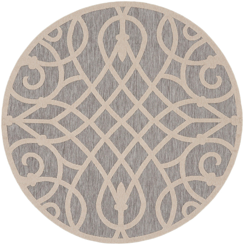 Nourison Cozumel CZM04 Grey Outdoor Indoor/Outdoor Rug