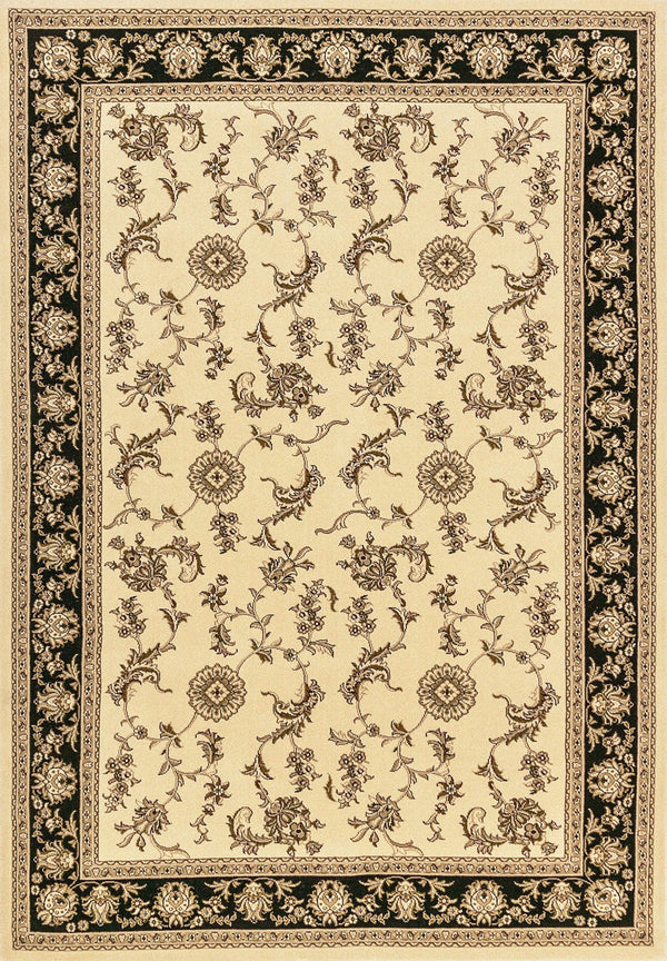 LEGACY 58017-190 IVORY/BLACK - Modern Rug Importers