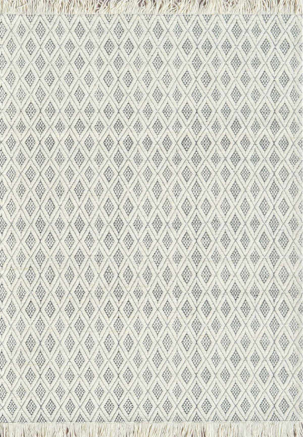 LOLA 2120-190 IVORY/CHARCOAL - Modern Rug Importers