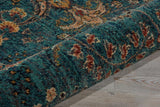 Nourison 2020 NR204 Teal Persian Indoor Rug