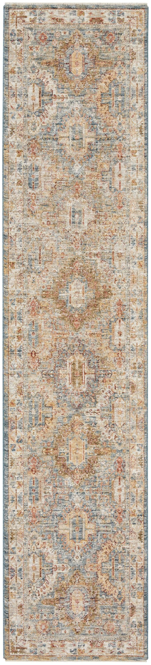 Nourison Sahar SHR01 Blue Persian Indoor Rug