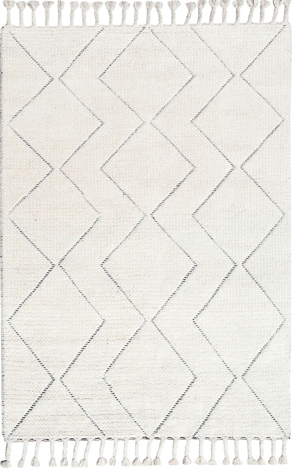 MOXIE 2535-190 IVORY/BLACK - Modern Rug Importers