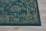 Nourison 2020 NR202 Teal Persian Indoor Rug