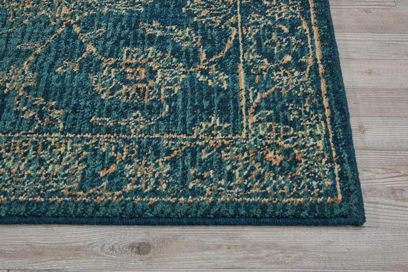 Nourison 2020 NR202 Teal Persian Indoor Rug