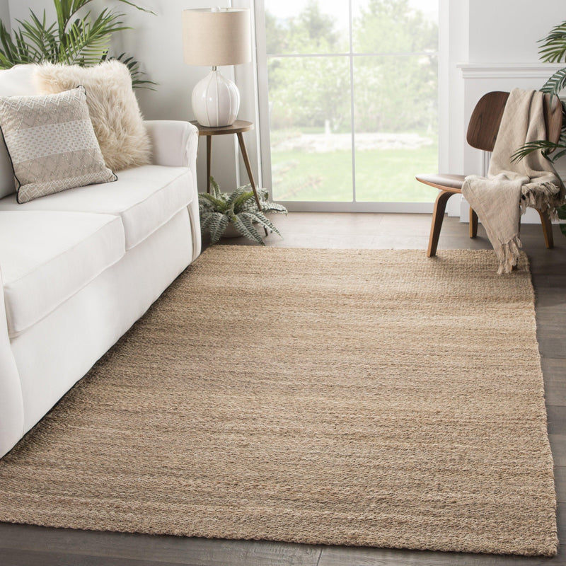 NAT38 Naturals Tobago - Jaipur Living Hilo Natural Solid Area Rug - Modern Rug Importers