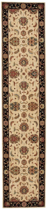 Nourison Living Treasures LI04 Ivory/Black Persian Indoor Rug