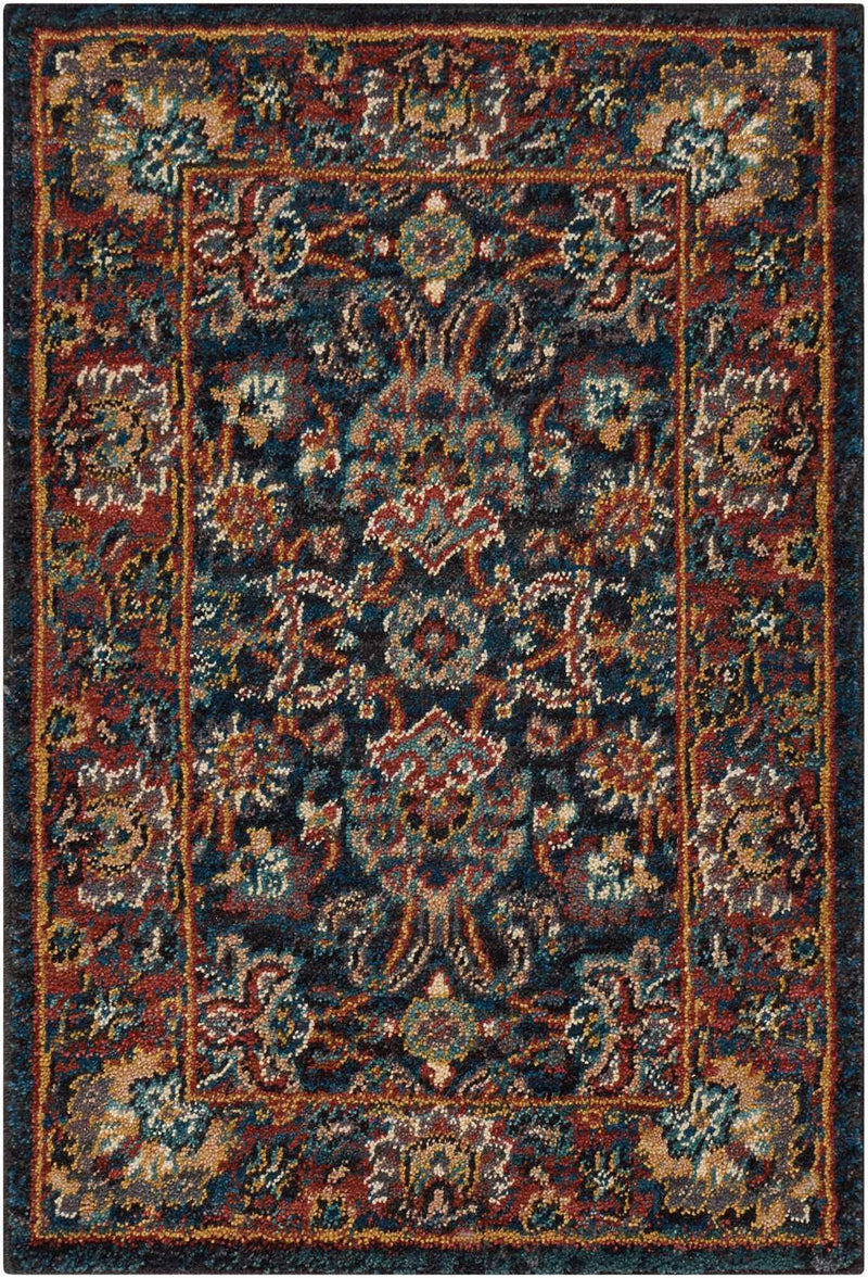 Nourison 2020 NR201 Navy Persian Indoor Rug