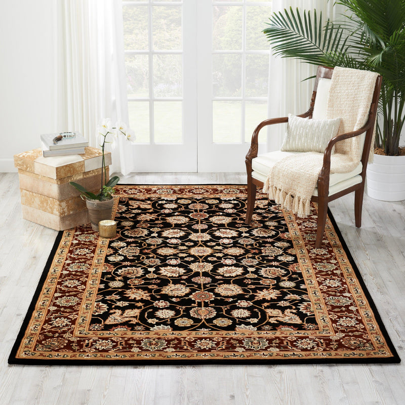 Nourison 2000-2017 Black Persian Indoor Rug