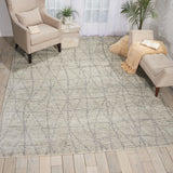 Nourison Ellora ELL02 Stone Tribal Indoor Rug