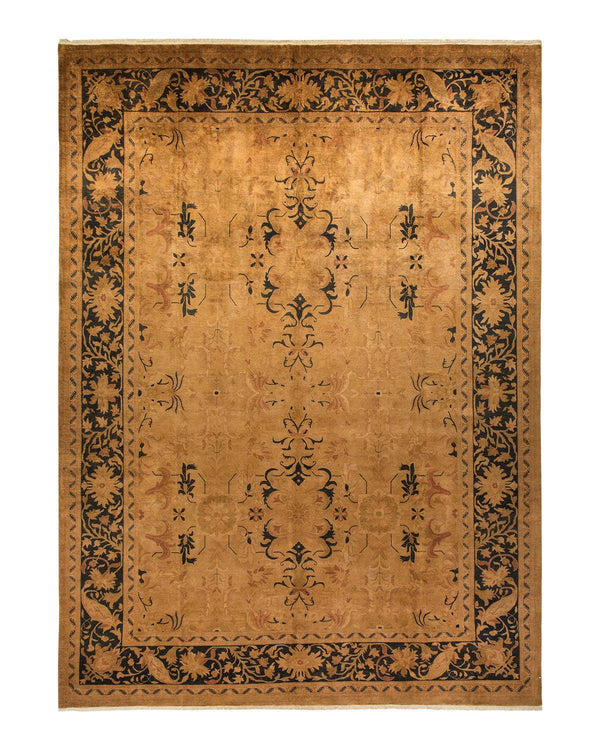 One-of-a-Kind Imported Hand-knotted Area Rug  - Beige, 10' 3" x 13' 10" - Modern Rug Importers