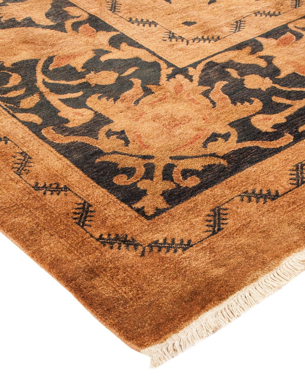 One-of-a-Kind Imported Hand-knotted Area Rug  - Beige, 10' 3" x 13' 10" - Modern Rug Importers