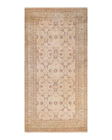 One-of-a-Kind Imported Hand-knotted Area Rug  - Beige, 6' 1" x 12' 2" - Modern Rug Importers