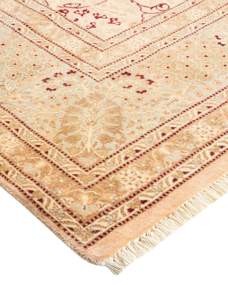 One-of-a-Kind Imported Hand-knotted Area Rug  - Beige, 6' 1" x 12' 2" - Modern Rug Importers