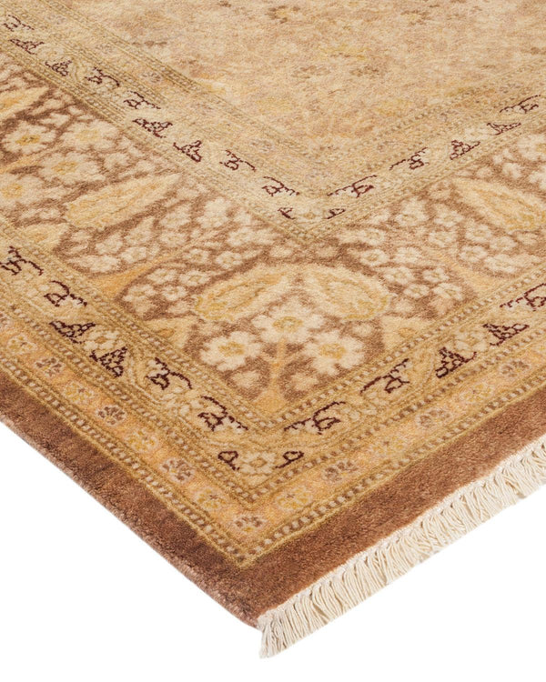 One-of-a-Kind Imported Hand-knotted Area Rug  - Beige, 6' 2" x 9' 1" - Modern Rug Importers