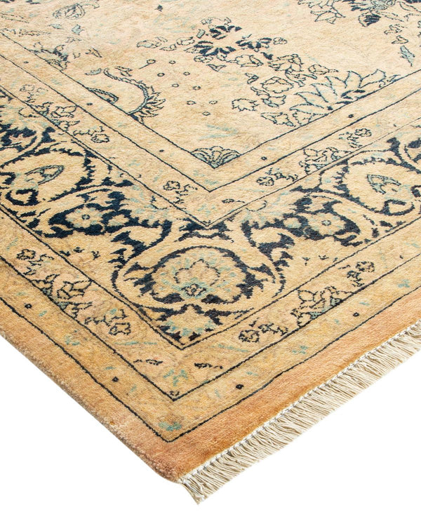 One-of-a-Kind Imported Hand-knotted Area Rug  - Beige, 6' 3" x 8' 9" - Modern Rug Importers