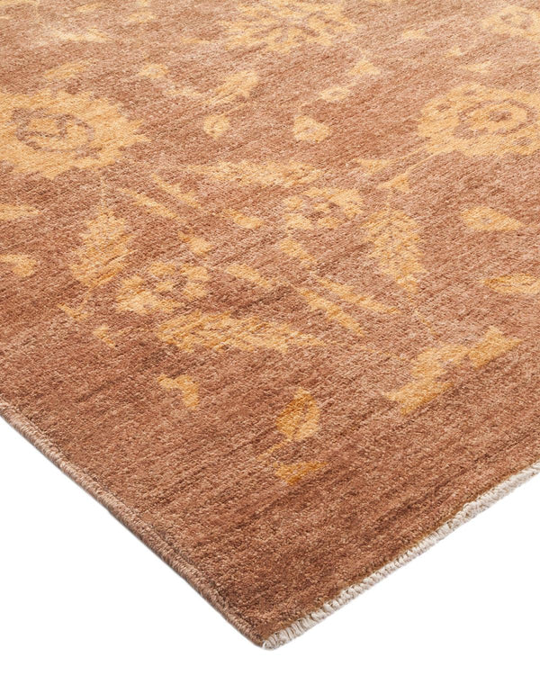 One-of-a-Kind Imported Hand-knotted Area Rug  - Beige, 6' 7" x 9' 6" - Modern Rug Importers