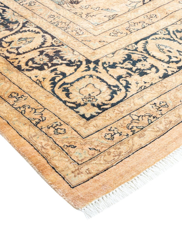 One-of-a-Kind Imported Hand-knotted Area Rug  - Beige, 8' 0" x 10' 6" - Modern Rug Importers