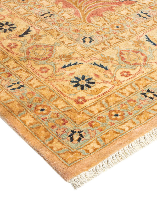 One-of-a-Kind Imported Hand-Knotted Area Rug  - Beige, 8' 1" x 10' 1" - Modern Rug Importers