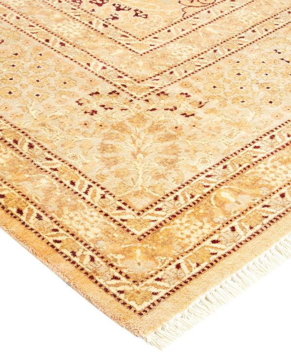 One-of-a-Kind Imported Hand-knotted Area Rug  - Beige,  8' 1" x 10' 4" - Modern Rug Importers