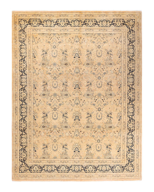 One-of-a-Kind Imported Hand-knotted Area Rug  - Beige, 8' 1" x 10' 6" - Modern Rug Importers