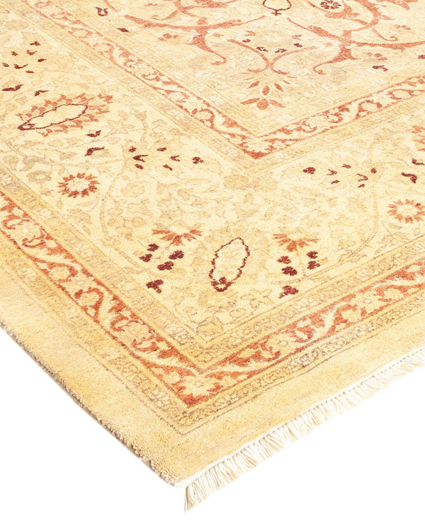 One-of-a-Kind Imported Hand-knotted Area Rug  - Beige,  8' 2" x 10' 2" - Modern Rug Importers