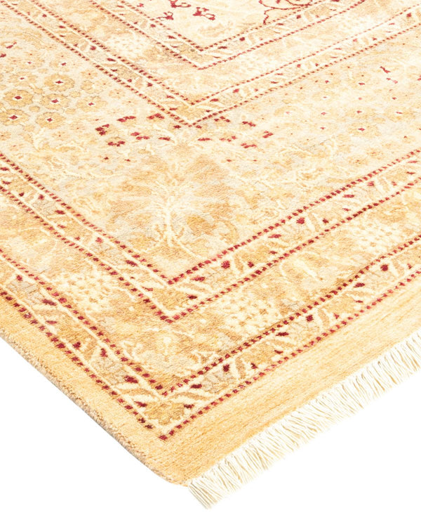 One-of-a-Kind Imported Hand-knotted Area Rug  - Beige,  8' 2" x 10' 3" - Modern Rug Importers