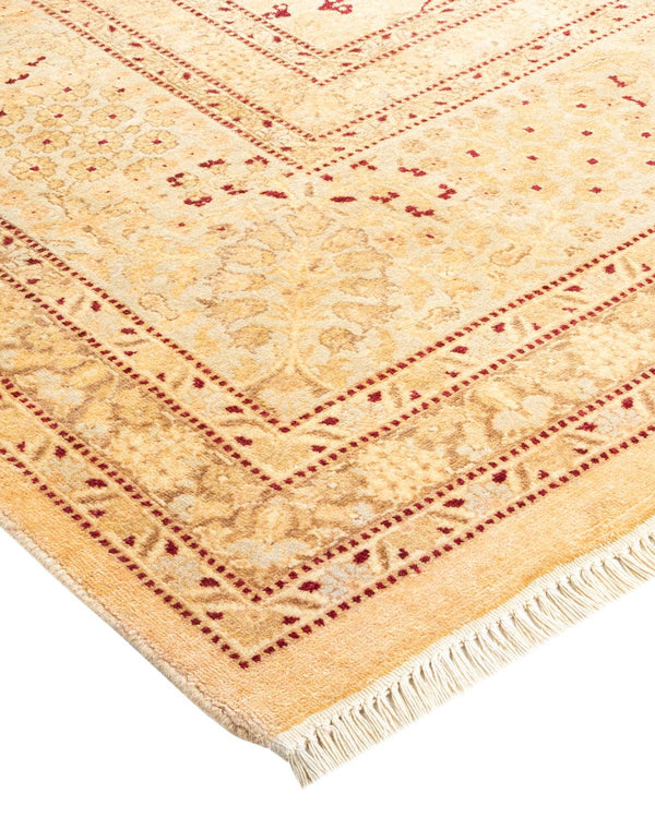 One-of-a-Kind Imported Hand-Knotted Area Rug  - Beige, 8' 2" x 10' 4" - Modern Rug Importers