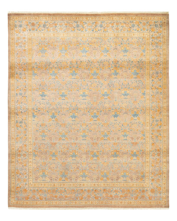 One-of-a-Kind Imported Hand-knotted Area Rug  - Beige, 8' 3" x 9' 8" - Modern Rug Importers