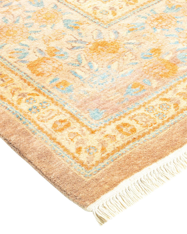 One-of-a-Kind Imported Hand-knotted Area Rug  - Beige, 8' 3" x 9' 8" - Modern Rug Importers