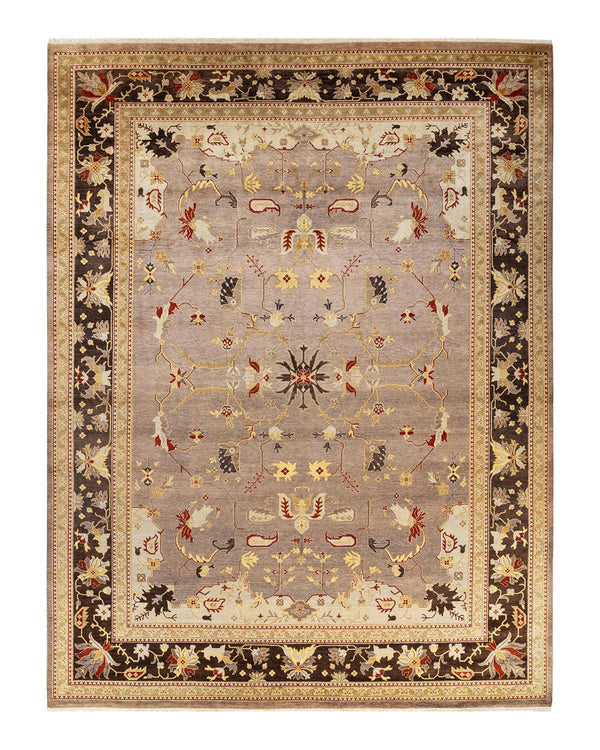 One-of-a-Kind Imported Hand-knotted Area Rug  - Beige, 9' 2" x 11' 10" - Modern Rug Importers