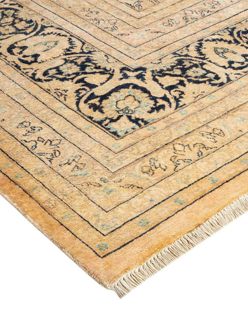 One-of-a-Kind Imported Hand-knotted Area Rug  - Beige, 9' 3" x 12' 0" - Modern Rug Importers