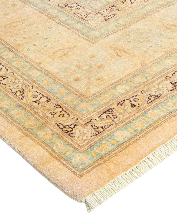 One-of-a-Kind Imported Hand-knotted Area Rug  - Beige, 9' 3" x 12' 4" - Modern Rug Importers