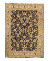 One-of-a-Kind Imported Hand-knotted Area Rug  - Black, 10' 0" x 13' 10" - Modern Rug Importers