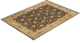 One-of-a-Kind Imported Hand-knotted Area Rug  - Black, 10' 0" x 13' 10" - Modern Rug Importers