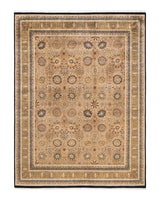 One-of-a-Kind Imported Hand-knotted Area Rug  - Black,  7' 10" x 10' 7" - Modern Rug Importers