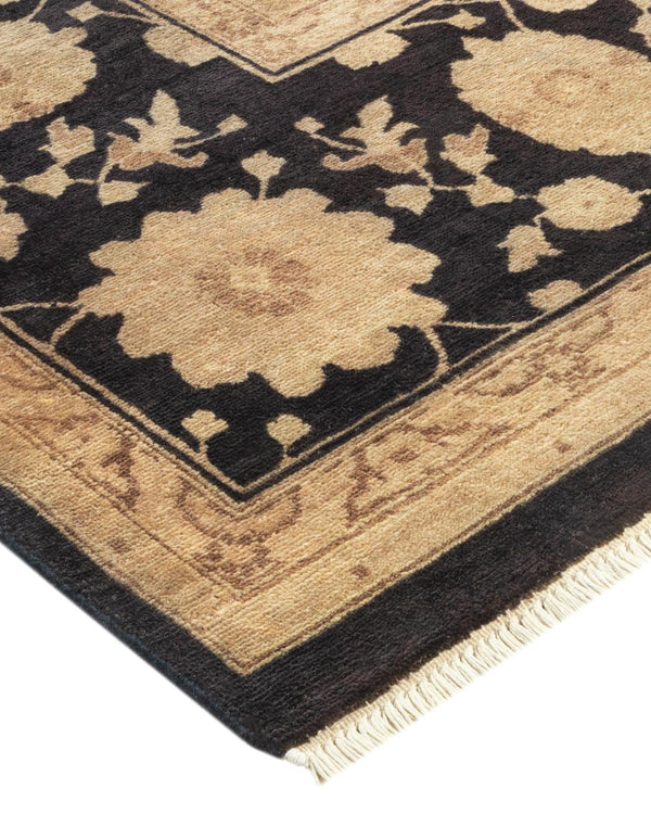 One-of-a-Kind Imported Hand-knotted Area Rug  - Black, 7' 10" x 14' 4" - Modern Rug Importers