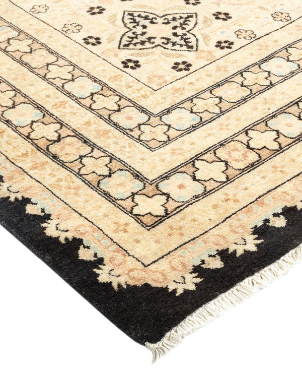 One-of-a-Kind Imported Hand-knotted Area Rug  - Black, 8' 5" x 10' 10" - Modern Rug Importers