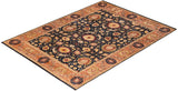 One-of-a-Kind Imported Hand-knotted Area Rug  - Black,  9' 0" x 12' 4" - Modern Rug Importers