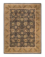 One-of-a-Kind Imported Hand-knotted Area Rug  - Black,  9' 3" x 12' 1" - Modern Rug Importers