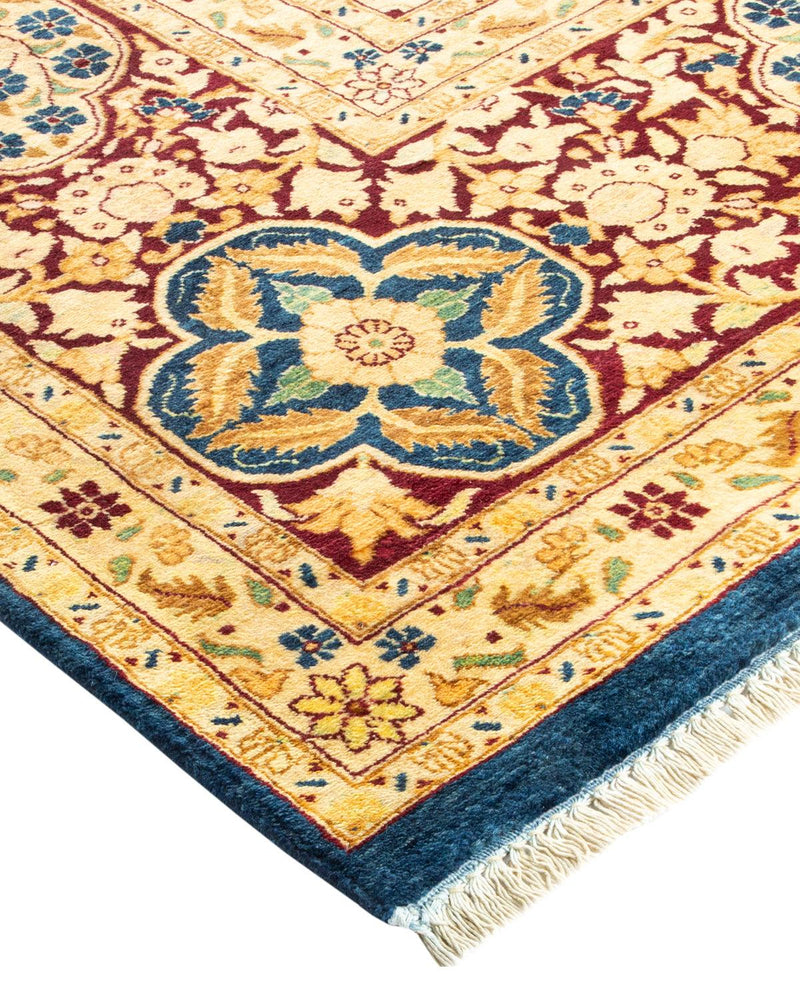 One-of-a-Kind Imported Hand-knotted Area Rug  - Blue, 7' 10" x 10' 1" - Modern Rug Importers