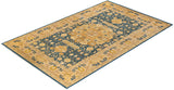 One-of-a-Kind Imported Hand-knotted Area Rug  - Blue,  8' 2" x 13' 3" - Modern Rug Importers