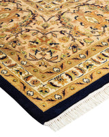 One-of-a-Kind Imported Hand-knotted Area Rug  - Blue, 9' 10" x 14' 2" - Modern Rug Importers