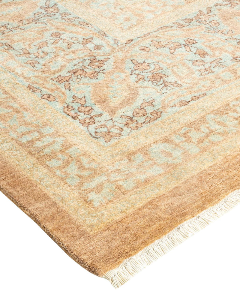 One-of-a-Kind Imported Hand-knotted Area Rug  - Brown,  10' 4" x 14' 0" - Modern Rug Importers