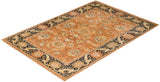 One-of-a-Kind Imported Hand-Knotted Area Rug  - Brown, 6' 1" x 8' 10" - Modern Rug Importers