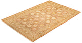 One-of-a-Kind Imported Hand-knotted Area Rug  - Brown, 6' 1" x 9' 0" - Modern Rug Importers