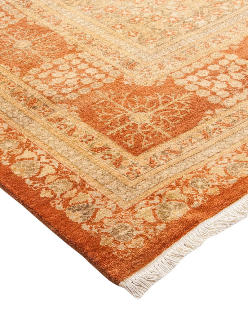 One-of-a-Kind Imported Hand-knotted Area Rug  - Brown, 6' 2" x 8' 9" - Modern Rug Importers