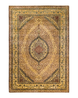 One-of-a-Kind Imported Hand-knotted Area Rug  - Brown, 6' 3" x 9' 1" - Modern Rug Importers