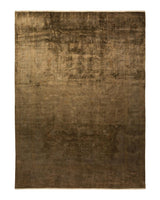 One-of-a-Kind Imported Hand-knotted Area Rug  - Brown, 9' 10" x 13' 2" - Modern Rug Importers