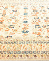 One-of-a-Kind Imported Hand-Knotted Area Rug  - Ivory, 6' 1" x 9' 1" - Modern Rug Importers