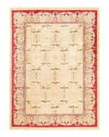 One-of-a-Kind Imported Hand-knotted Area Rug  - Ivory, 6' 2" x 8' 7" - Modern Rug Importers